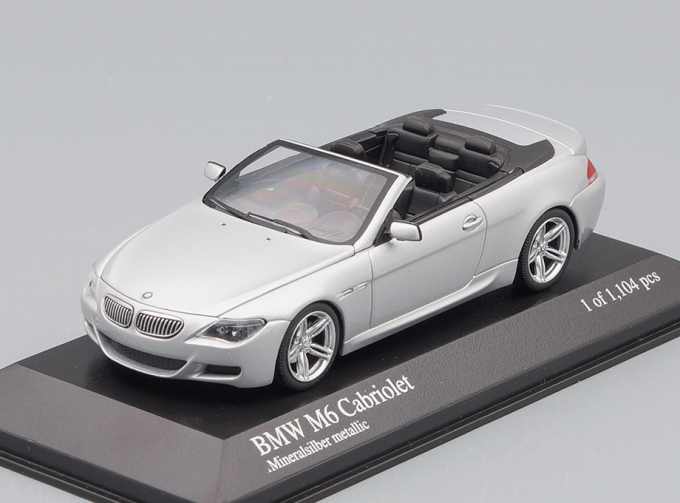 BMW M6 Cabriolet (2006), silver