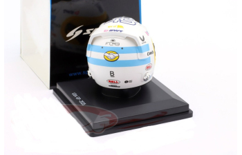 MINI HELMET BWT Alpine F1 Team #43 USA GP Formula 1 Franco Colapinto (2025)