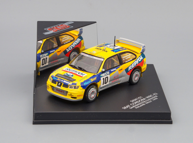 SEAT CORDOBA WRC Evo2 #10 "REPSOL" Finland Rally 1999, yellow