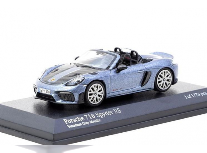 PORSCHE 718 (982) Spider Rs Open (2023), Vanadium Grey