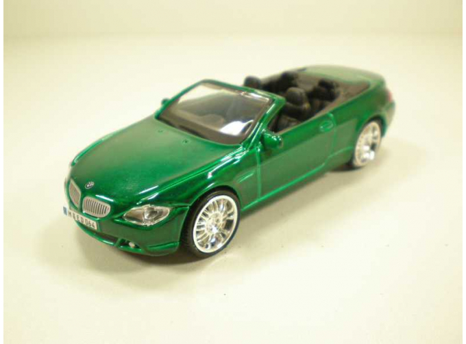 BMW 645Ci, зеленый