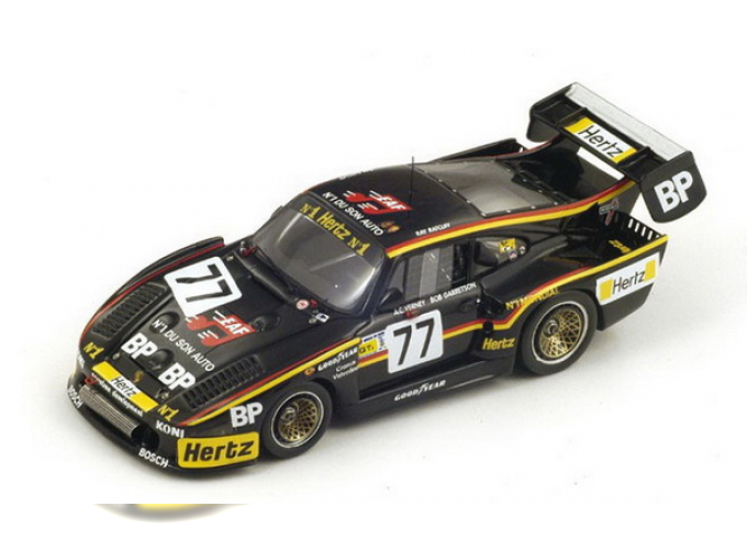 PORSCHE 935 K3 No.77 11th Le Mans A.Charlotte Verney - B.Garretson - R.Ratcliff (1982), black