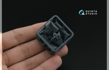 Декаль интерьера кабины МиГ-21Р, изумрудные панели (Eduard) (с 3D-печатными деталями)