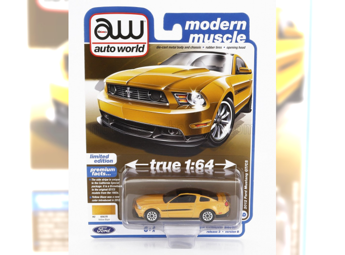 FORD Mustang GT/CS Coupe (2012), yellow