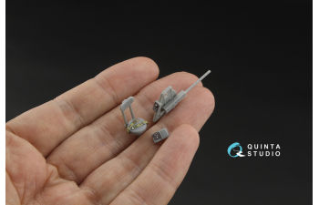 3D Декаль интерьера кабины B-24D/B-24J Liberator: носовой, центральный и задний отсеки (Hobby Boss)