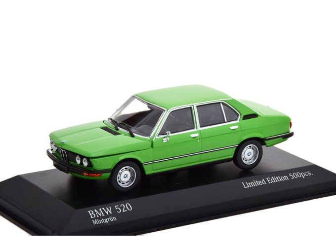 BMW 520 E12 1972 зеленый
