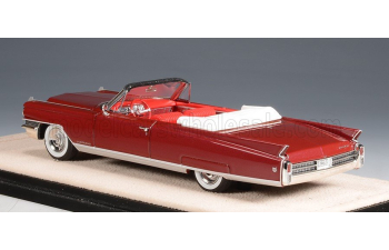 CADILLAC ELDORADO BIARRITZ CABRIOLET OPEN 1963 - RED