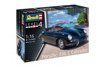 Сборная модель PORSCHE 356 Cabriolet