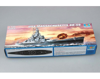 Сборная модель Американский линкор BB-59 USS Massachusetts