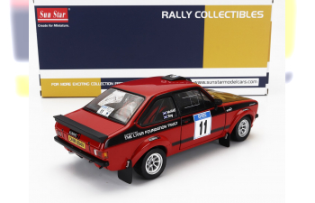 FORD Escort Mkii Rs 1800 №11 Rally Rbs International Manx (2007) Colin Mcrae - Campbell Roy, Red Black