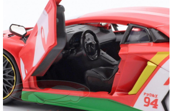 LAMBORGHINI Aventador SV, Red / white