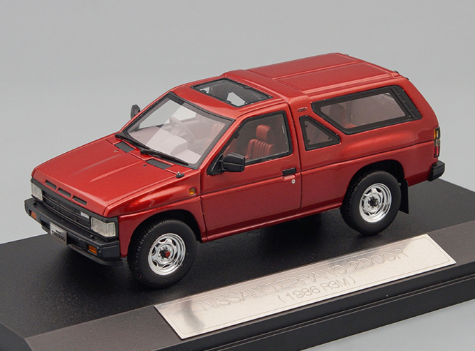 NISSAN Terrano R3M 3-dr (1986), red