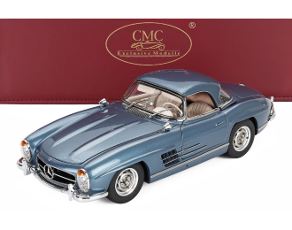 MERCEDES-BENZ 300SL Roadster Spider Hard-Top Closed (W198) (1954), light blue