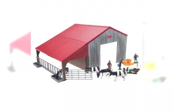 Диорама Фермерское хозяйство / Farm Building - Diorama Stalla Con Animali, Various