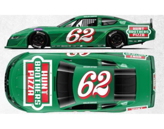 Chevrolet Late Model #62 Keelan Harvick *Hunt Brothers Pizza*, green/white/red 2025