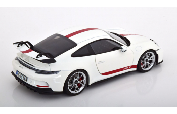 PORSCHE 911 (992) GT3 (2021), white red