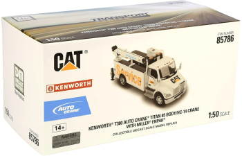 KENWORTH T380 Service Truck (Catapillar), white