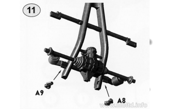 Сборная модель Немецкий полицейский автомобиль (версия 1937)