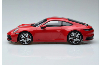 PORSCHE 911 Carrera 4S (2019), red