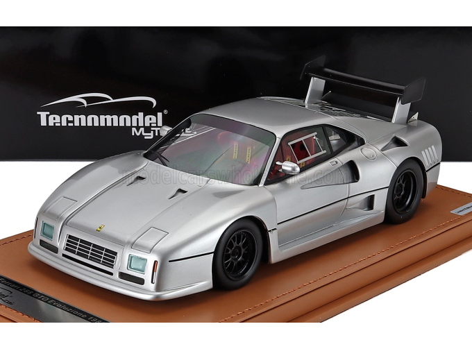 FERRARI 288 Gto Evoluzione (1985) - Black Wheels, Nurburgring Silver
