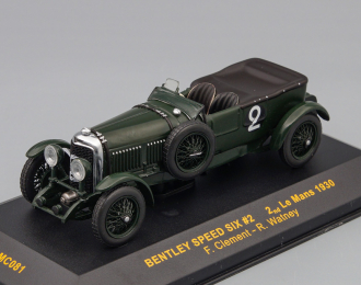 BENTLEY Speed Six #2 2nd Le Mans 1930 F. Clement - R. Watney, green