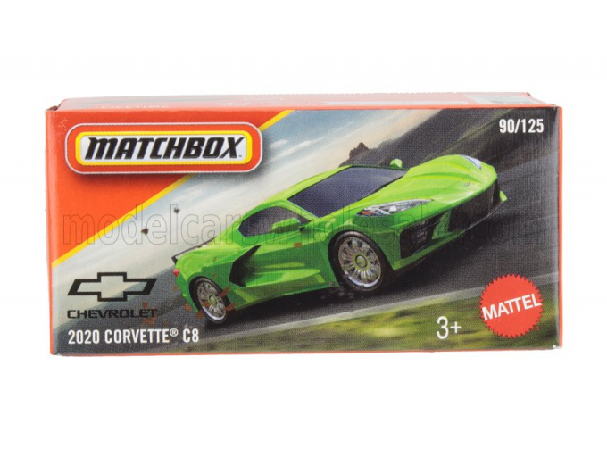 CHEVROLET Corvette C8 Coupe (2020), green