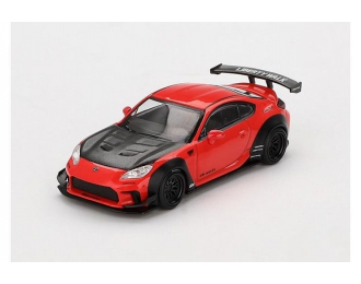 TOYOTA GR86 LB Nation LHD (2024), red/black