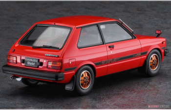Сборная модель Toyota Starlet KP61 S (3 Door) Middle Version (1980) Historic Car Series 63