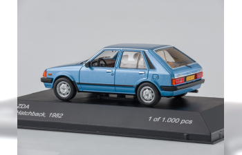 MAZDA 323 Hatchback (1982), metallic blue