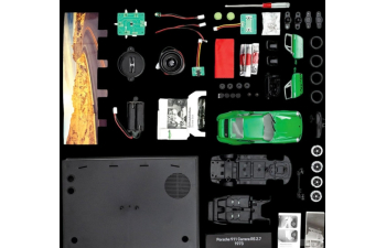 Сборная модель Porsche 911 Carrera RS 2.7 (1973), viper green