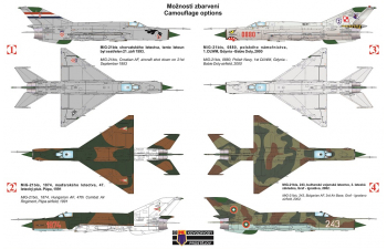 Сборная модель MiG-21 BIS “Fishbed” Part I.