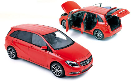 MERCEDES-BENZ B180 (W246) 2011, Red