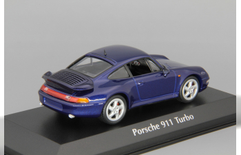 PORSCHE 911 Turbo (993) (1993), blue metallic