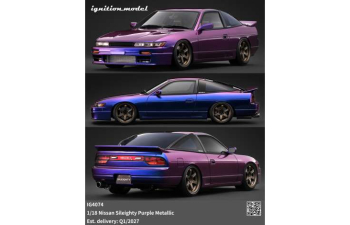NISSAN Sileighty, purple metallic
