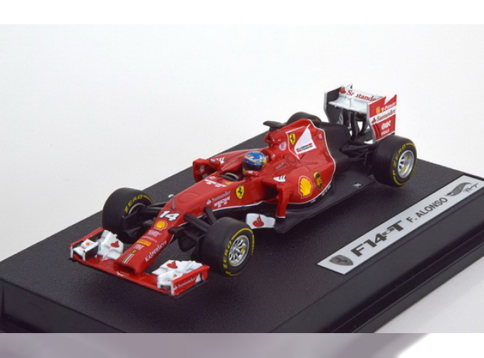 FERRARI F1 F14 T No.14 Alonso (2014), with driver