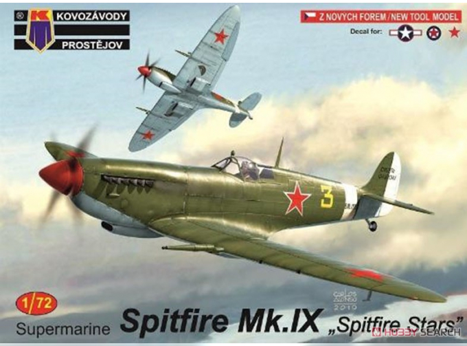 Сборная модель Supermarine Spitfire Mk.IX 'Spitfire Stars'