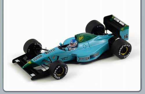 LEYTON House CG911, No.16, Hungarian GP 1990 Ivan Capelli (Formula I), blue