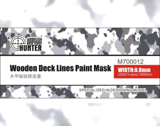 Маска окрасочная 0.7mm wooden deck lines paint mask