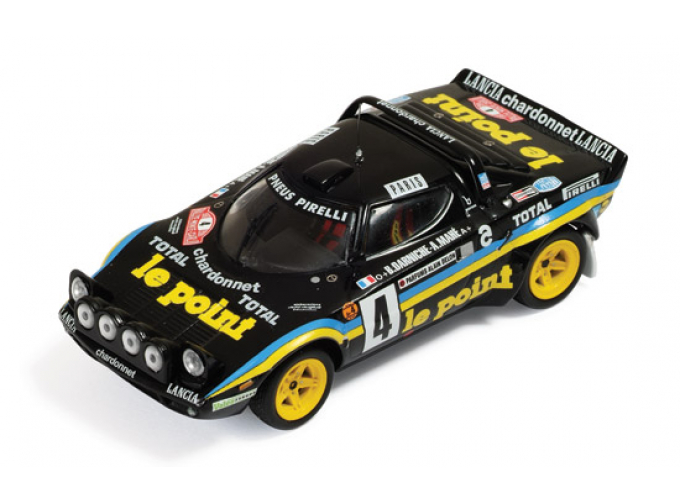 LANCIA Stratos HF No.4 B.Darniche-A.Mahe Rally Monte Carlo (1981), black