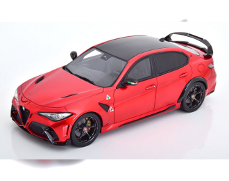 ALFA ROMEO Giulia GTAm (2020), red metallic black