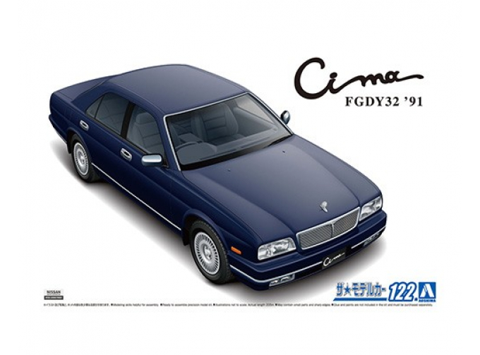 Сборная модель Nissan Cima Y32 TypeⅢ Limited L AV 91