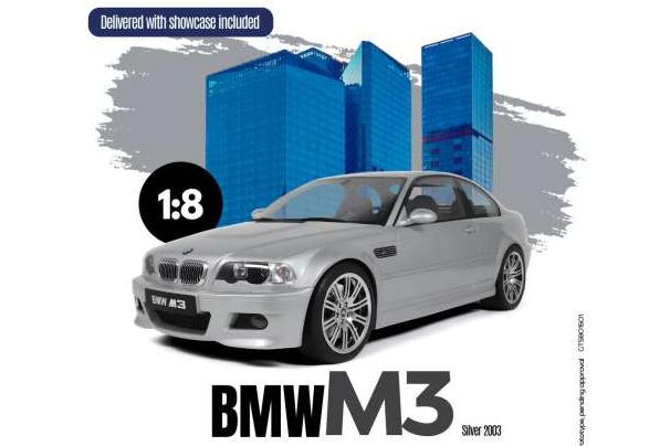BMW M3 E46 (2003), silver