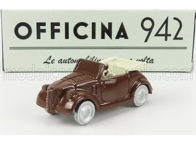 FIAT 500a Cabriolet Carrozzeria Montescani (1939), Brown