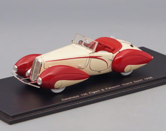 DELAHAYE 135 Figoni Falaschi Grand Sport (1936), white / red