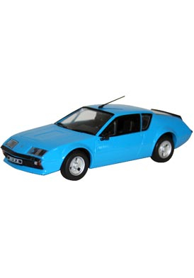 ALPINE A310 V6 Bleu de France de 1976, голубой