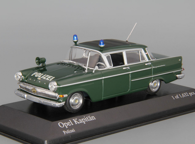 OPEL Kapitan Polizei (1959), green