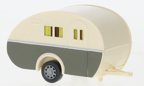 Sportberger Wohnwagen, beige