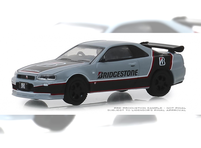 NISSAN Skyline GT-R (BNR34) "Bridgestone Racing" 2001