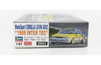 Сборная модель TOYOTA Corolla Levin Ae92 N18 Inter Tec 1989 T.asano - M.Hagiwara