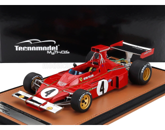 FERRARI F1 312 B3 №4 Austrian Gp Arturo Merzario (1973) , Red